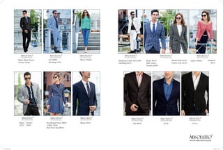 Blazer Black Nature
Trouser 35444
Suit 39000
Detailing 33244
Blazer 35402A
Blazer
34512
Trouser
35444
Box Pleated Dress 39839
Collar 33244
Boat Neck Top 40624
Blazer 44161
Mandrian Collar Suit 42500
Detailing 44133
Sheath Dress 012A
Trench Coat 44124
Blazer 49515
Shirt Virat-1
Trouser 42500
Jacket 35402A Jumpsuit
49511
Suit 40633 44162 47124
24 x16 NEW.indd 25 28/09/15 3:21 pm
 