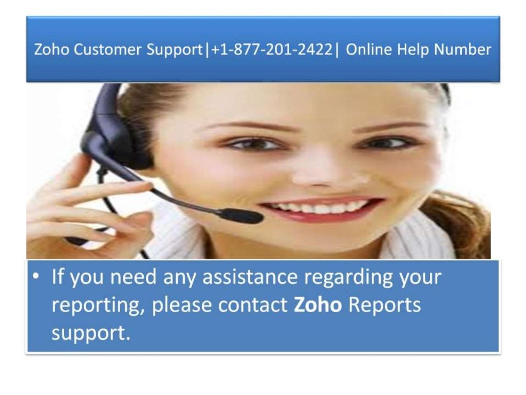 Zoho Technical Support Phone Number 1 877 201 2422
