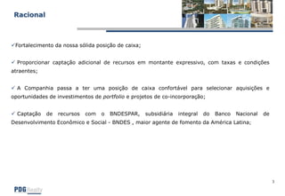 Apresentação - Segunda Emissão de Debêntures