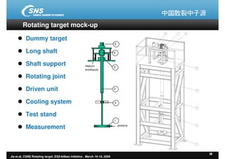 ESS-Bilbao Initiative Workshop. The CSNS rotating target concept and test programme.