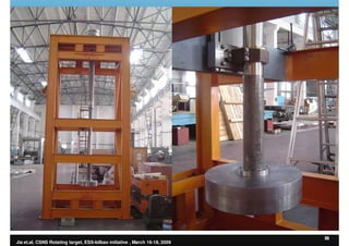 ESS-Bilbao Initiative Workshop. The CSNS rotating target concept and test programme.