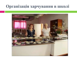 Організація харчування в школі
 