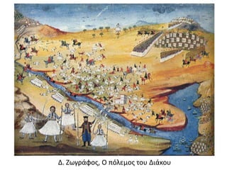 Δ. Ζωγράφος, Ο πόλεμος του Διάκου