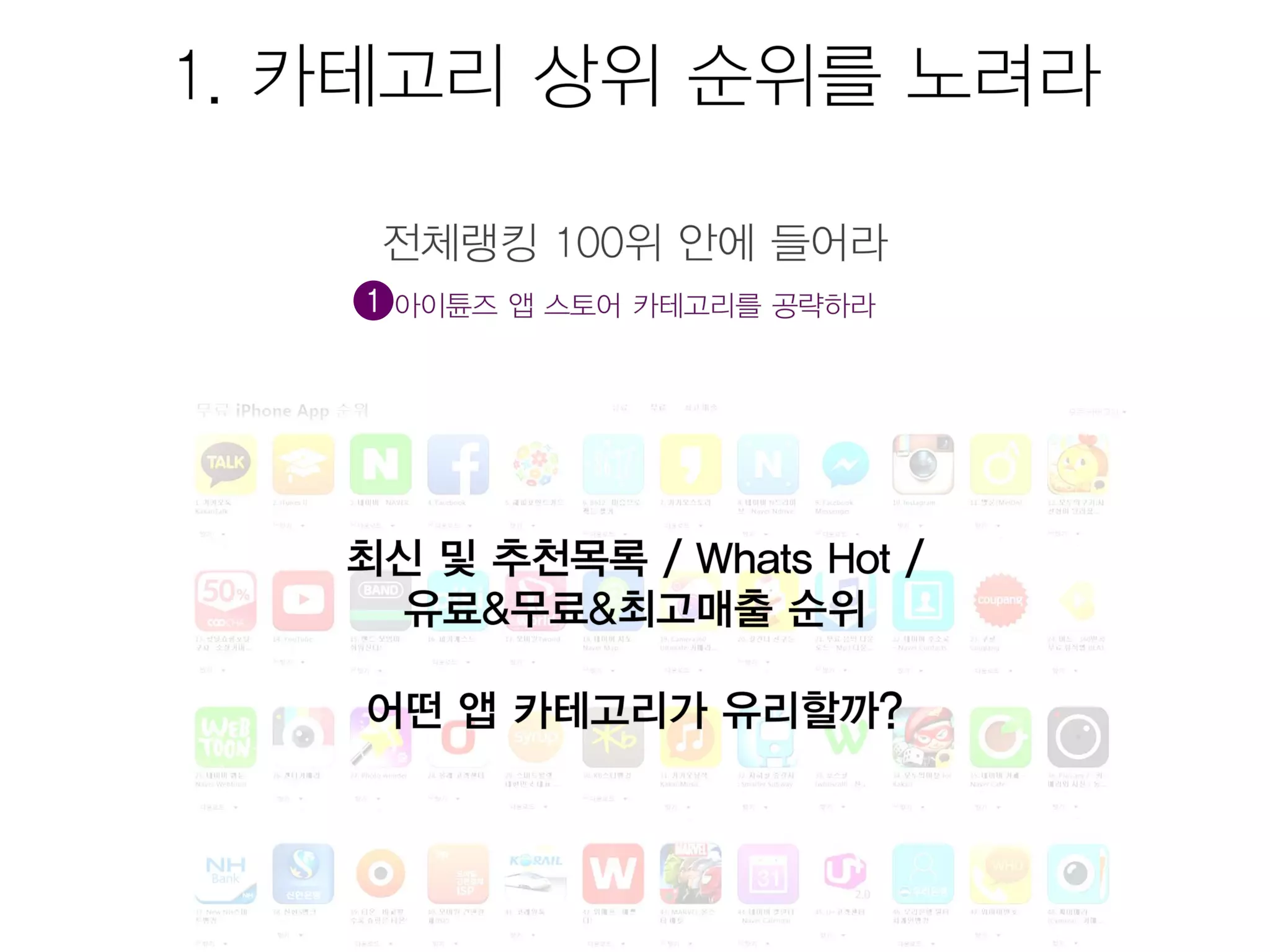 모바일앱 시장현황 및 마케팅을 위한 25가지 방법 