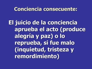25. modalidades de la conciencia | PPTX