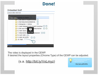 SharePoint Lesson #25: Embedding external content