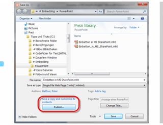 SharePoint Lesson #25: Embedding external content