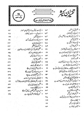 Tafseer Ibn-e-Katheer Part 25 (urdu)