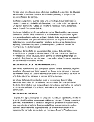 contratos administrativos