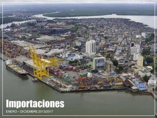 Informe estadístico del comercio exterior de Colombia 2013 - 2017