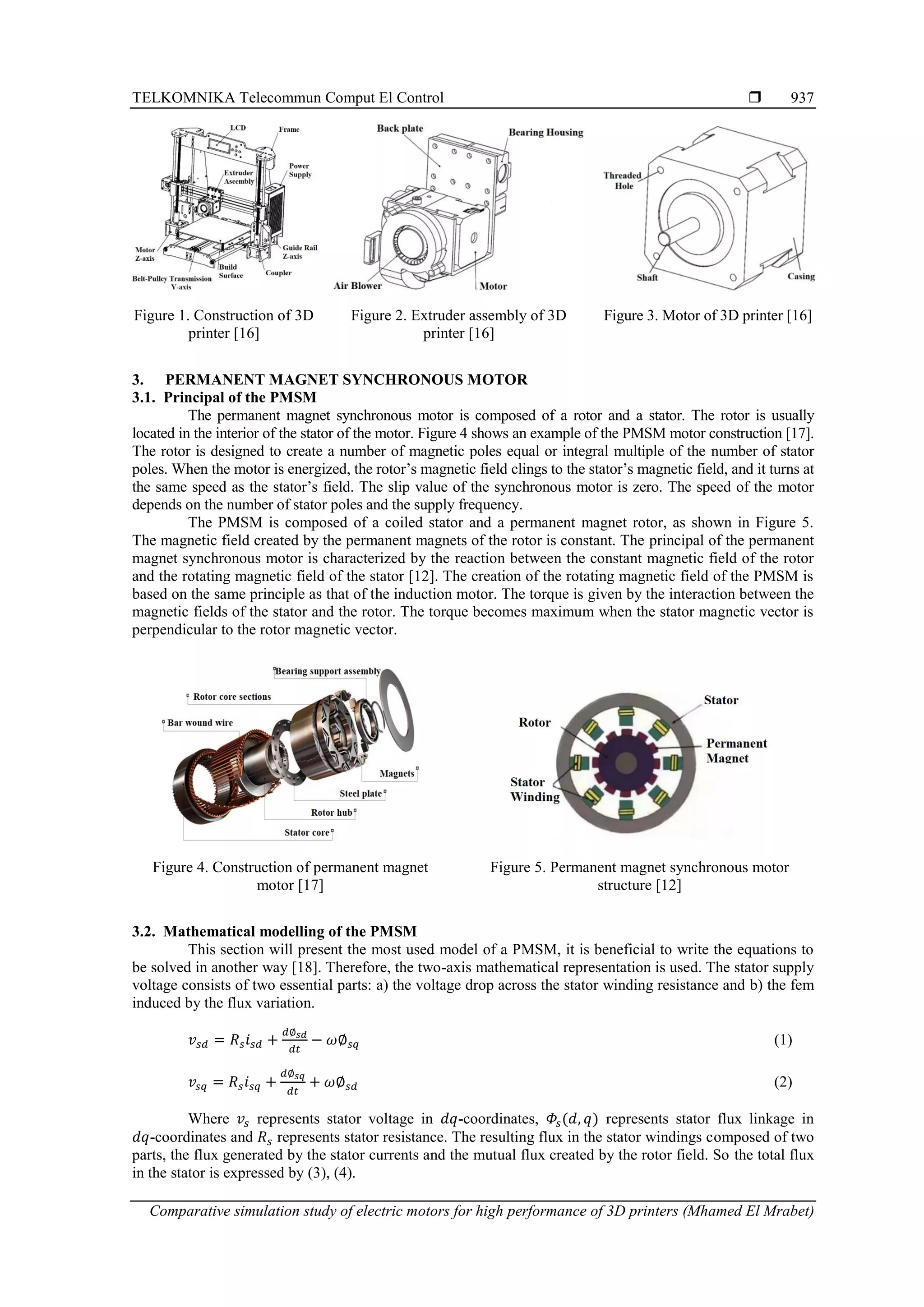 Comparative simulation study of electric motors for high performance of ...