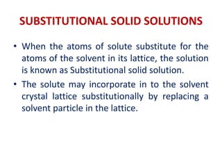 Solid Solution | PPTX