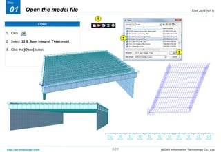 MIDAS CIVIL Tendon template for prestressing | PDF