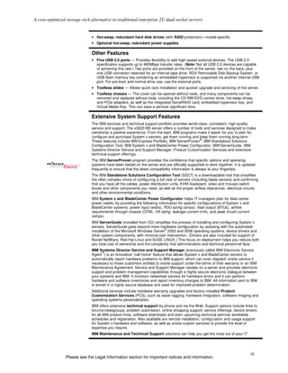 IBM System x3620 M3 Product Guide | PDF