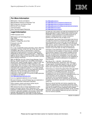 IBM System x3755 M3 Product Guide | PDF