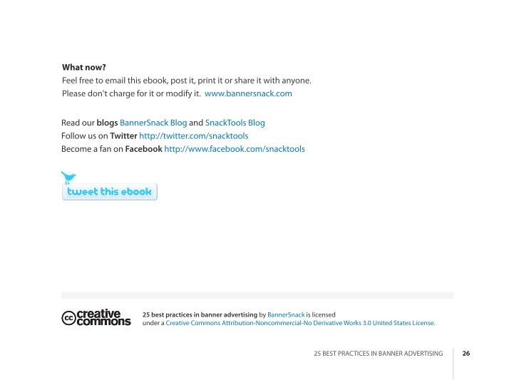 25 Best Practices In Banner Advertising Ebook1 100518002355 Phpapp02