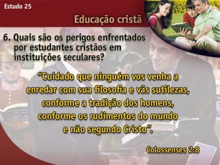 25   educacao cristã