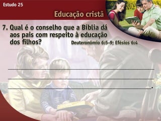25   educacao cristã