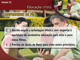 25   educacao cristã