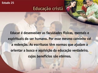 25   educacao cristã