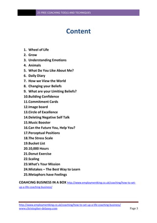 25 free-coaching-tools-and-techniques | PDF