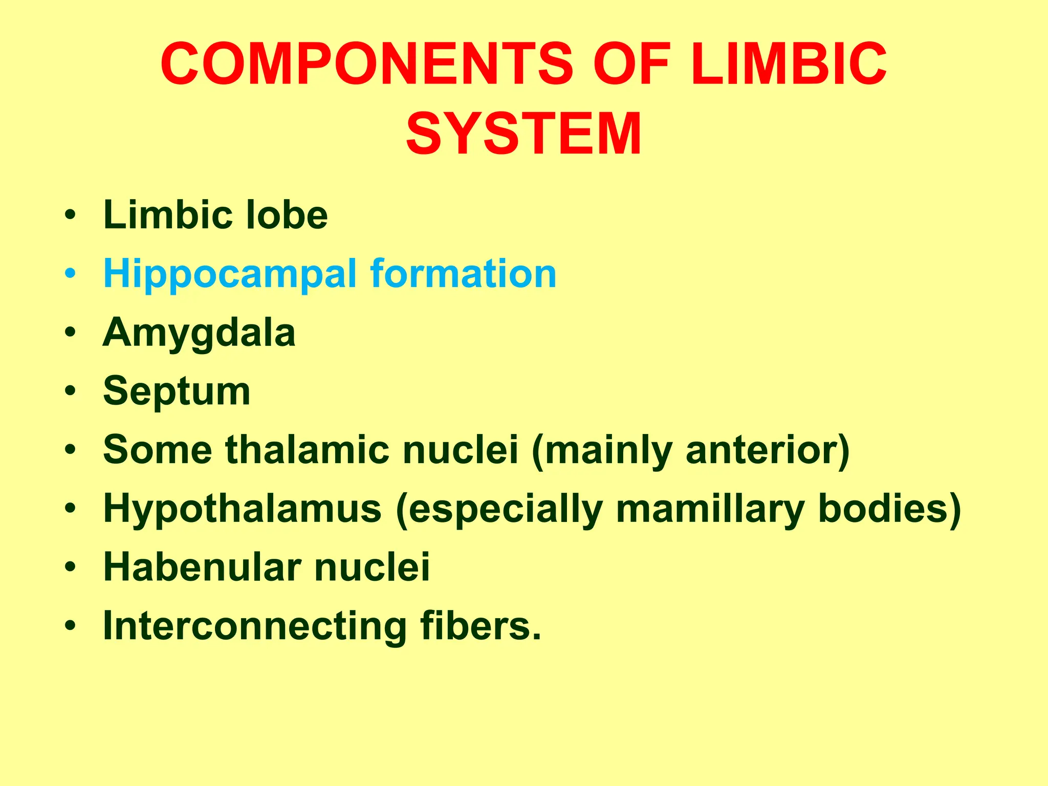 Limbec Object 25-Limbic system ahmad siraj shirbadgi.ppt