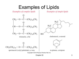 Design Lipids Examples 25 - Lipids - Wade 7th | PPT