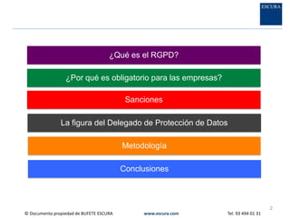 25 RGPD - reglamento general de protección de datos | PDF