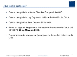 25 RGPD - reglamento general de protección de datos | PDF