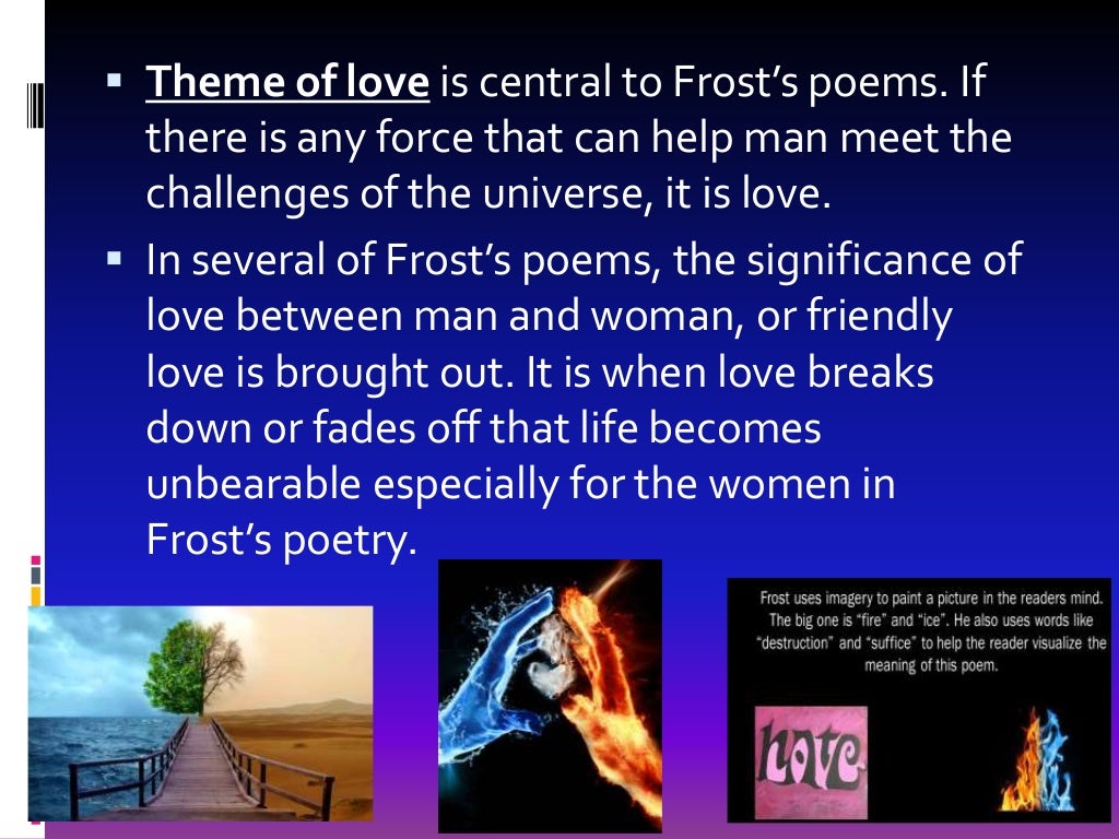 Theme of Robert Frost Poetry