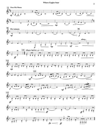 Where Eagles Soar - Steven Reineke - Set of Clarinets | PDF