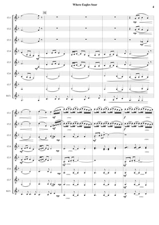Where Eagles Soar - Steven Reineke - Set of Clarinets | PDF