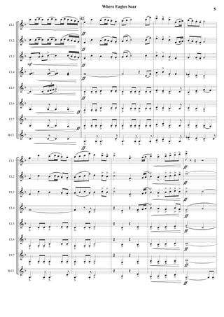 Where Eagles Soar - Steven Reineke - Set of Clarinets | PDF