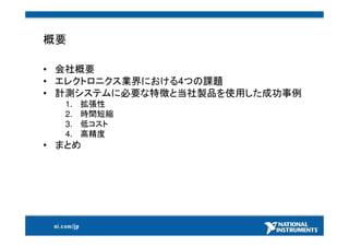 25000社以上採用計測ソリューション