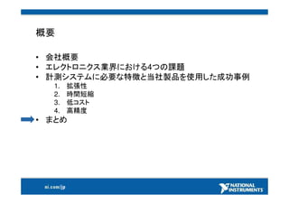 25000社以上採用計測ソリューション