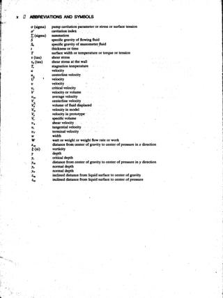 Fluid mechanics and hydraulics: SOLVED PROBLEMS