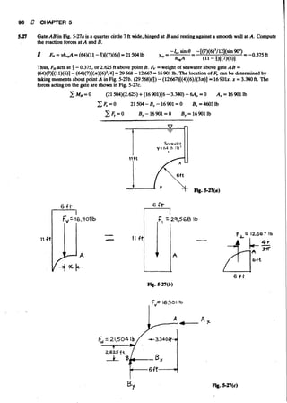 Fluid mechanics and hydraulics: SOLVED PROBLEMS