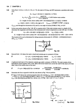 Fluid mechanics and hydraulics: SOLVED PROBLEMS