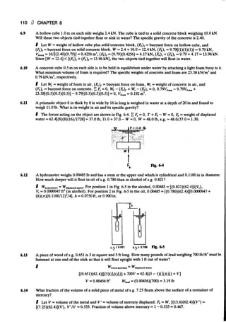 Fluid mechanics and hydraulics: SOLVED PROBLEMS