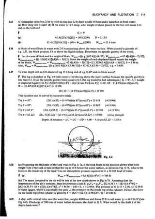 Fluid mechanics and hydraulics: SOLVED PROBLEMS