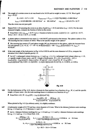 Fluid mechanics and hydraulics: SOLVED PROBLEMS