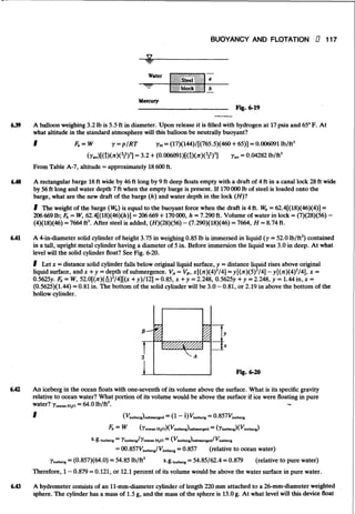 Fluid mechanics and hydraulics: SOLVED PROBLEMS