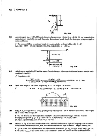 Fluid mechanics and hydraulics: SOLVED PROBLEMS