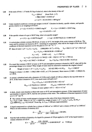 Fluid mechanics and hydraulics: SOLVED PROBLEMS