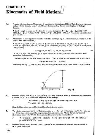 Fluid mechanics and hydraulics: SOLVED PROBLEMS