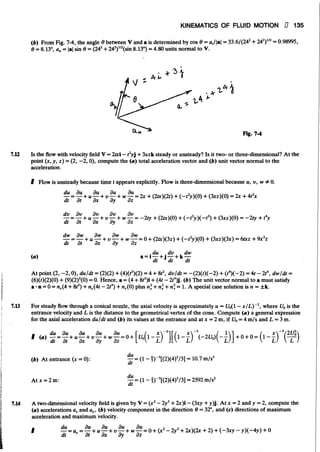 Fluid mechanics and hydraulics: SOLVED PROBLEMS