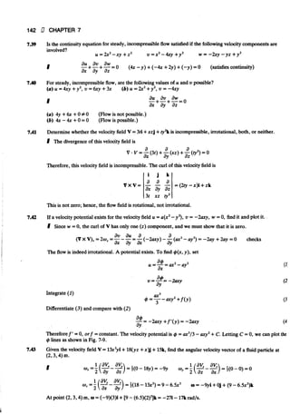 Fluid mechanics and hydraulics: SOLVED PROBLEMS