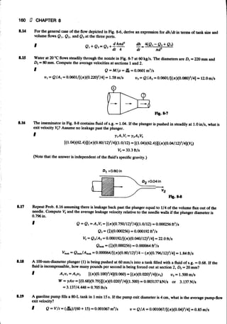 Fluid mechanics and hydraulics: SOLVED PROBLEMS