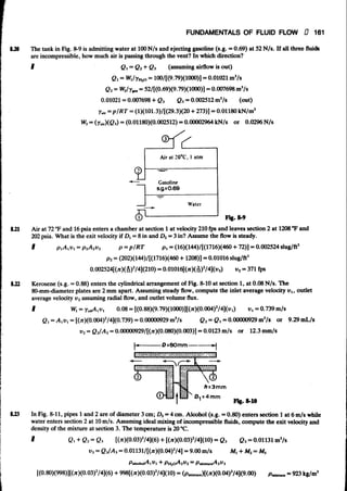 Fluid mechanics and hydraulics: SOLVED PROBLEMS