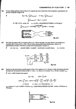 Fluid mechanics and hydraulics: SOLVED PROBLEMS